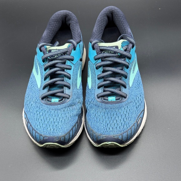 Brooks Adrenaline GTS 18 Women's Running Shoes Navy/Teal/Mint Sz 9 B US - Picture 3 of 6